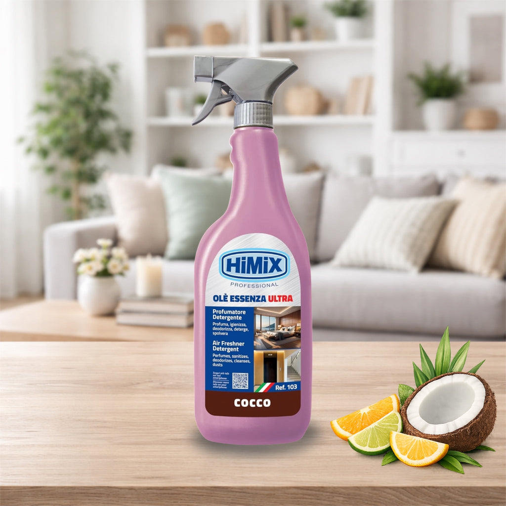 HiMiX Olè Essenza Ultra Cocco - Détergent Parfumé - 750 ml - Persano Solutions