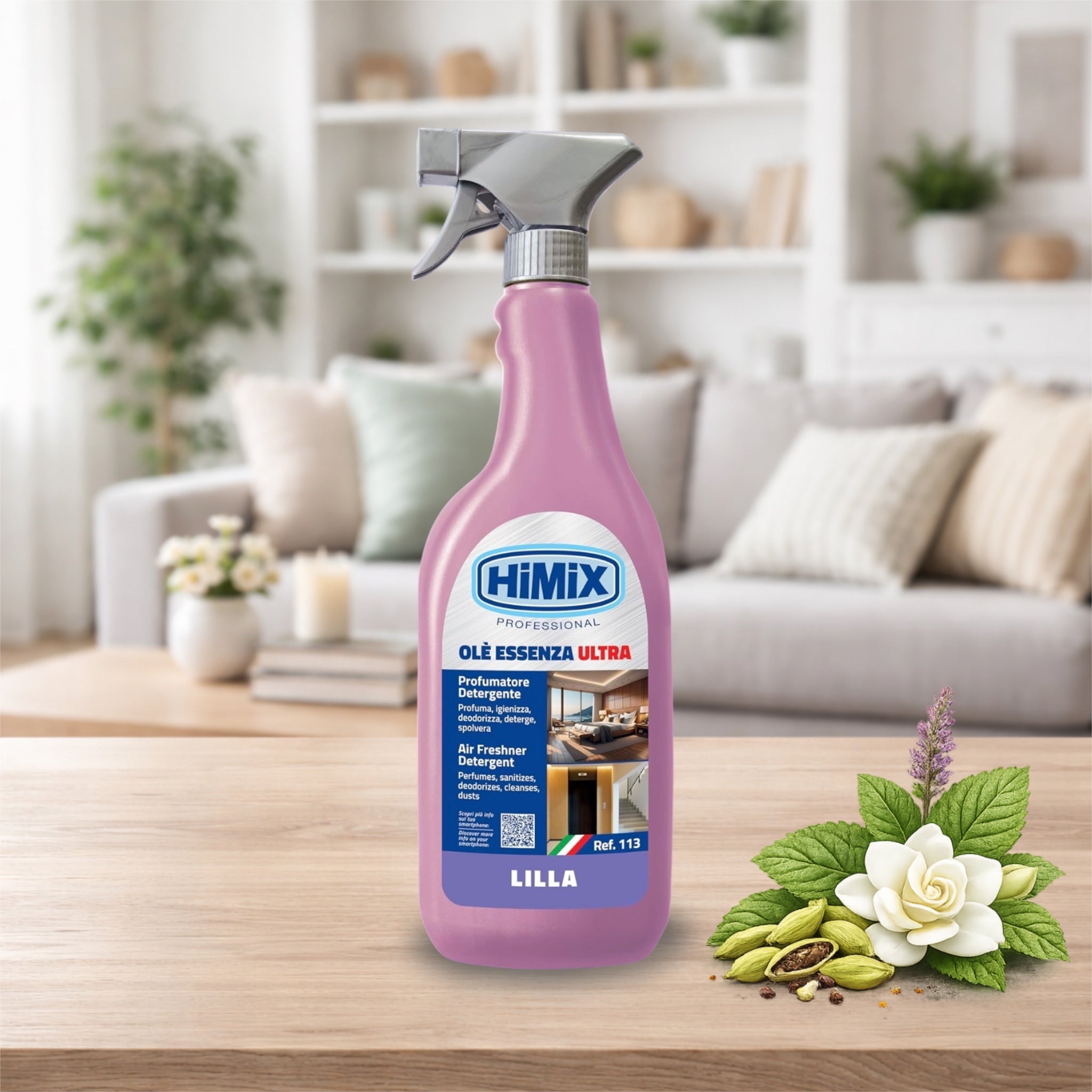 HiMiX Olè Essenza Ultra Lilla - Détergent Parfumé - 750 ml - Persano Solutions