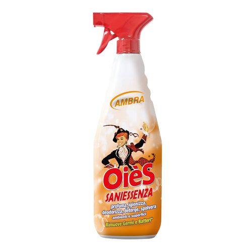 OièS SaniEssenza Ambra - Nettoyant & Désodorisant Parfumé Suisse - Persano Solutions