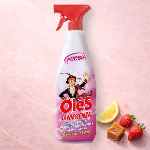 OièS SaniEssenza Fucsia – Nettoyant & Désodorisant Multi - Usage Suisse - Persano Solutions