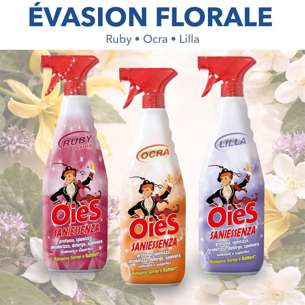 Pack évasion fleurale - 3 senteurs - Persano Solutions