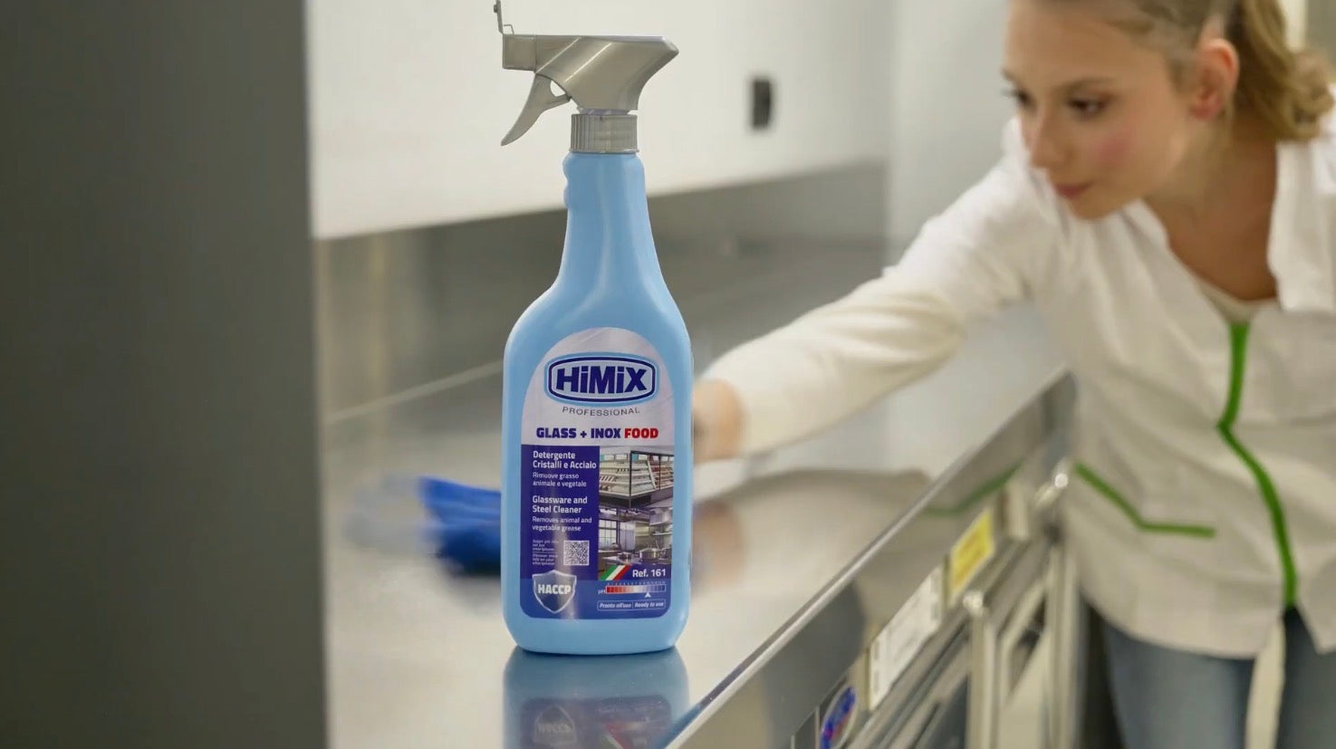 HiMiX Glass + Inox Food - Nettoyant Vitres & Inox (HACCP) - 750 ml