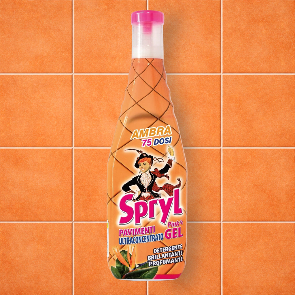 Spryl Gel Ambra – Détergent Sols Ultra‑Concentré Parfumé – 750 ml (75 doses) Suisse - Persano Solutions